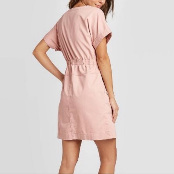 Universal Thread Pale Pink Utility Dress - Picture 6 of 7